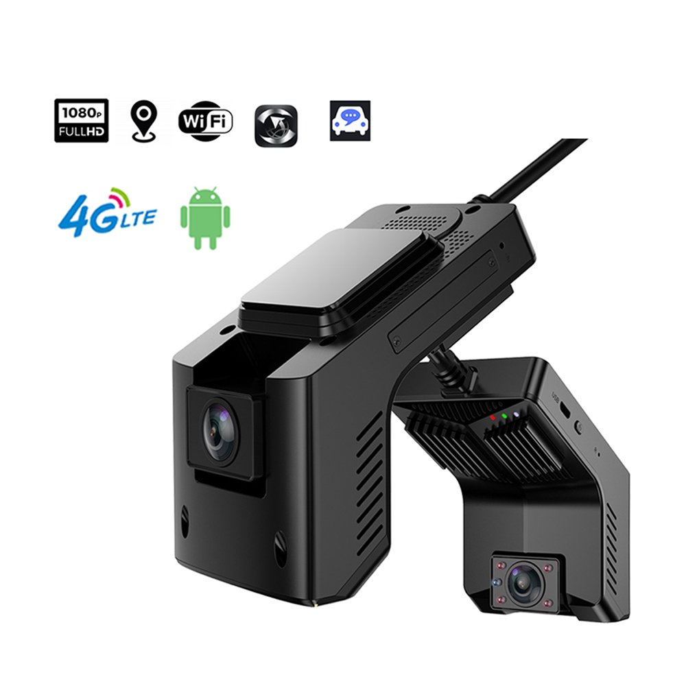 4g Mini Dashcam with the Dms Adas Fit Cmsv6 for Fleet Management Night Vision Cabin Camera with 4g Live Video Check