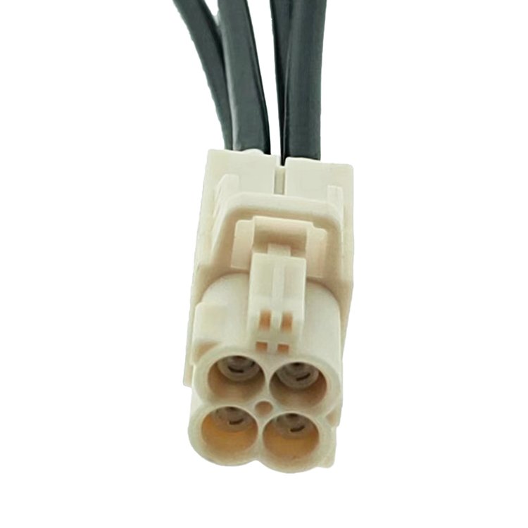 Hot Selling Original Rosenberger 4pin Mini Fakra Female Green To Fakra Male&Female*4 Green Black Car Wireless Signal Cable 300mm