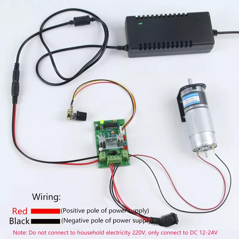 36mm 555 Max 100kg.cm High Torque Planetary DC Gear Motor Adjustable Speed Reversed