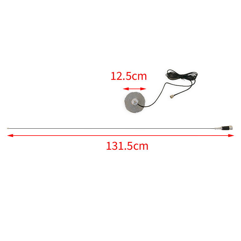 High-Performance Car Antenna with Strong Magnetic Base - Secure and Reliable Automotive Antenna for Enhanced Reception