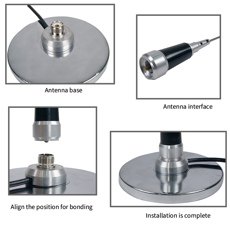 High-Performance Car Antenna with Strong Magnetic Base - Secure and Reliable Automotive Antenna for Enhanced Reception