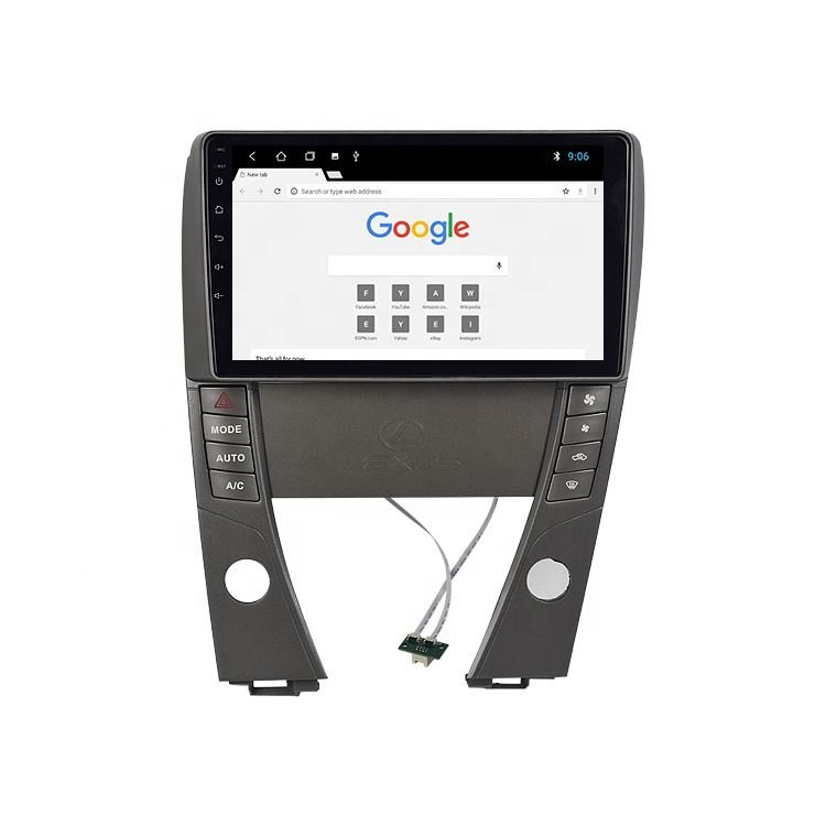 9 Inch Navigator for Lexus ES 350 2006-2012 Radio Video MP5 WIFI GPS Android System Full Touch Screen IPS