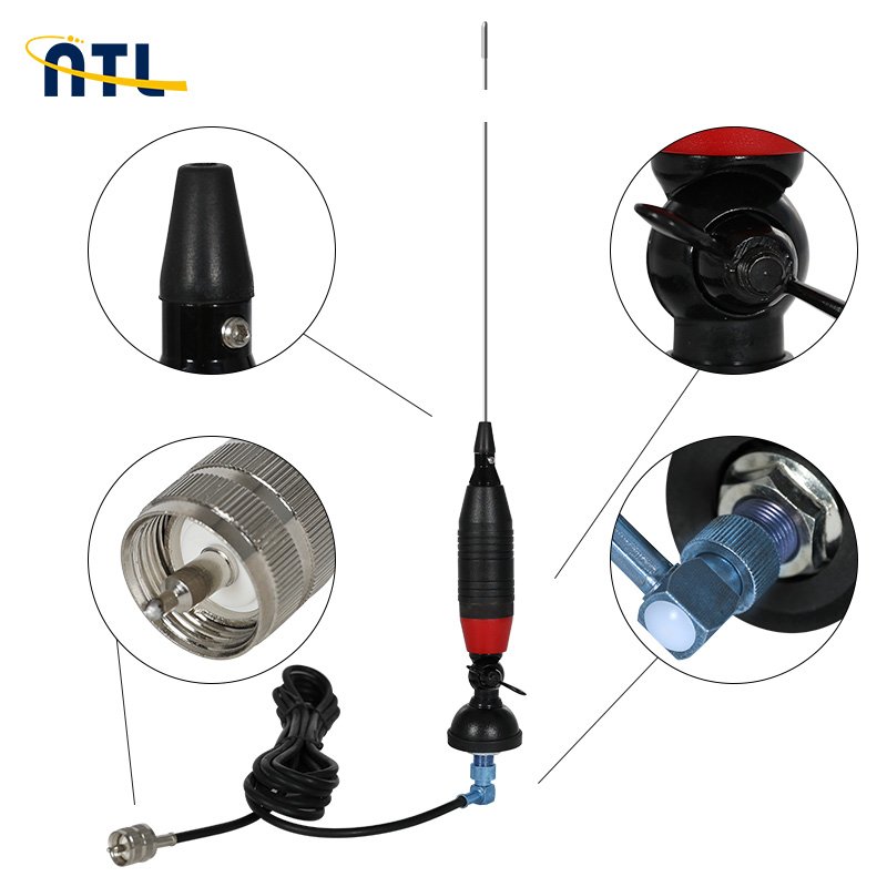 Factory CB antenna,SIRIO SUPER 9 BLUE Mobile antenna 27 MHZ PNI Super 9 cb antenna wholesale