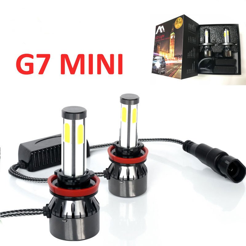 New Generation G7 Led Head Lamp Kit Ce Rohs Certified 6000k Replace12V Wholesale Automotive Conversion Led Car Antenna Led Light