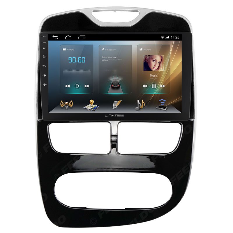 LINKNEW Universal Head Unit 9 Inch 1+32G Android 8.1 Wifi Car Dvd Player Touch Screen for Renault Clio 4 BH98 KH98 2013 - 2015