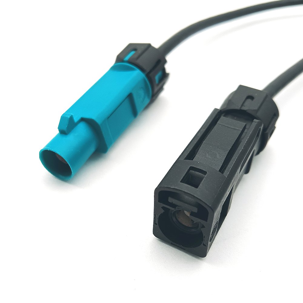RG174 RG58 Straight Waterproof Fakra Male to Female Car Radio Antenna Cable Assembly