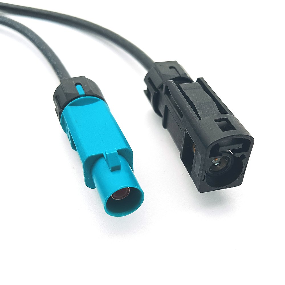 RG174 RG58 Straight Waterproof Fakra Male to Female Car Radio Antenna Cable Assembly