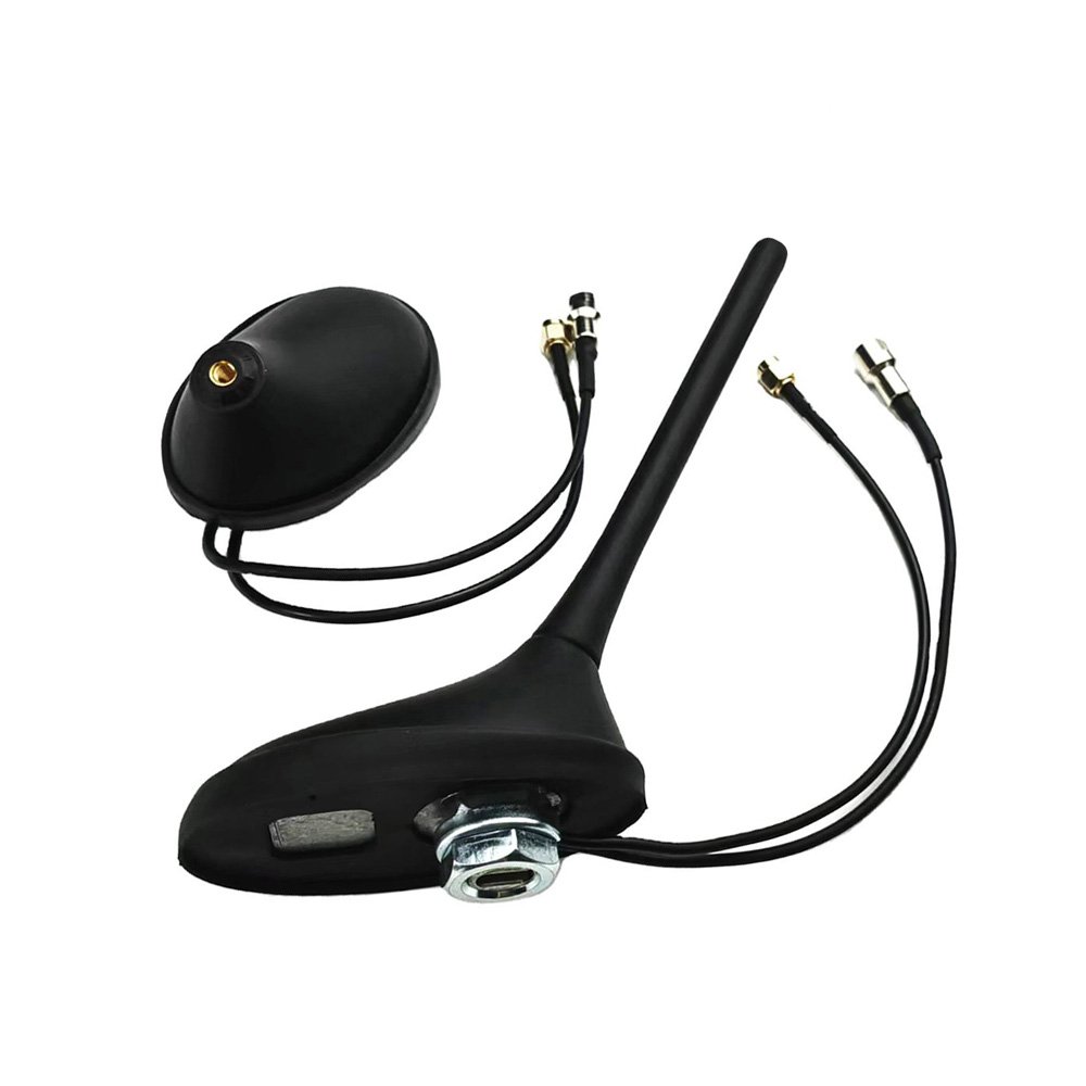 RY Support samples Car mounted top FM AM DAB UHF VHF GPS with external 12V power supply roof mounted digital car antenna FME SMA