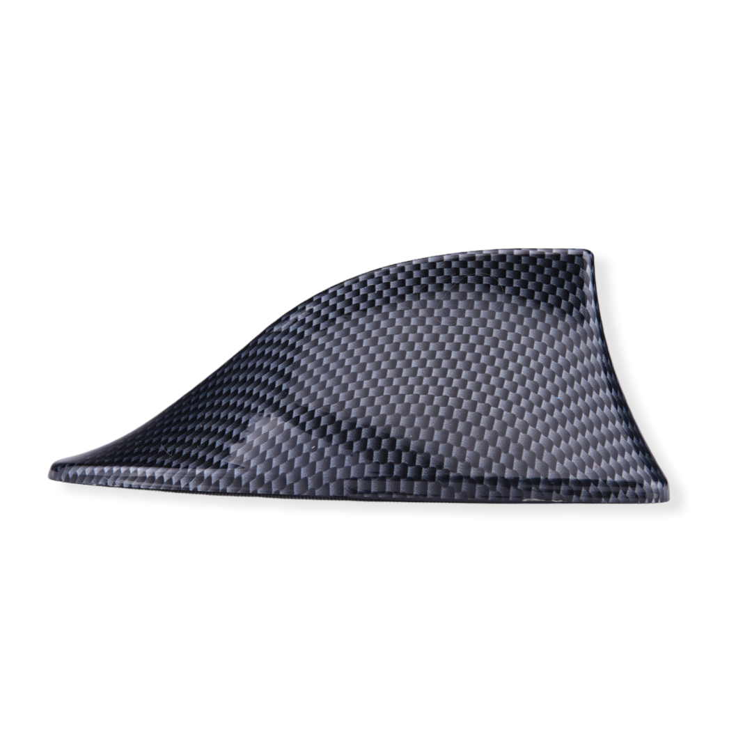Waterproof Auto Shark Fin FM/AM/DAB Antenna Car Roof Antenna Carbon with Silicone Car Decoration Antenna