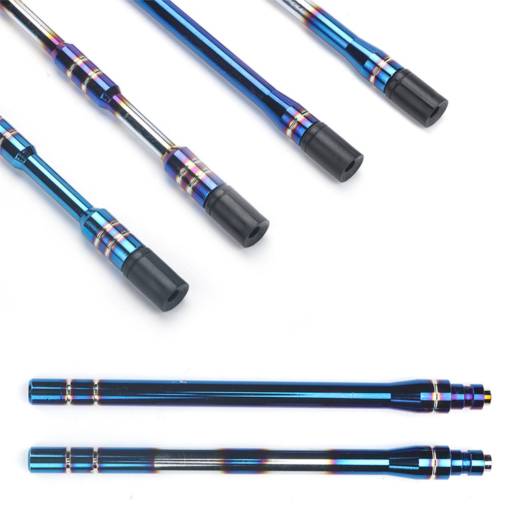 PUERXIN Universal Aluminum Auto Car Roof Antenna Decoration Auto Styling Accessories Truck Car Toasted Blue Antenna for Car