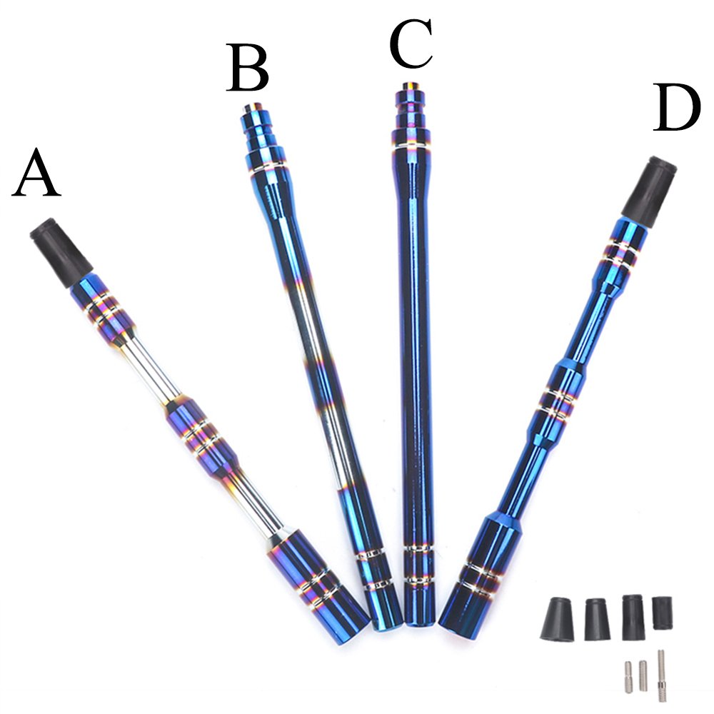 PUERXIN Universal Aluminum Auto Car Roof Antenna Decoration Auto Styling Accessories Truck Car Toasted Blue Antenna for Car