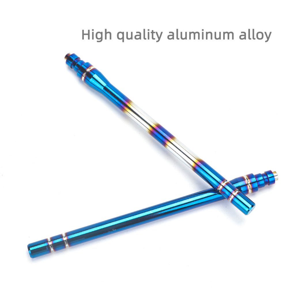 PUERXIN Universal Aluminum Auto Car Roof Antenna Decoration Auto Styling Accessories Truck Car Toasted Blue Antenna for Car