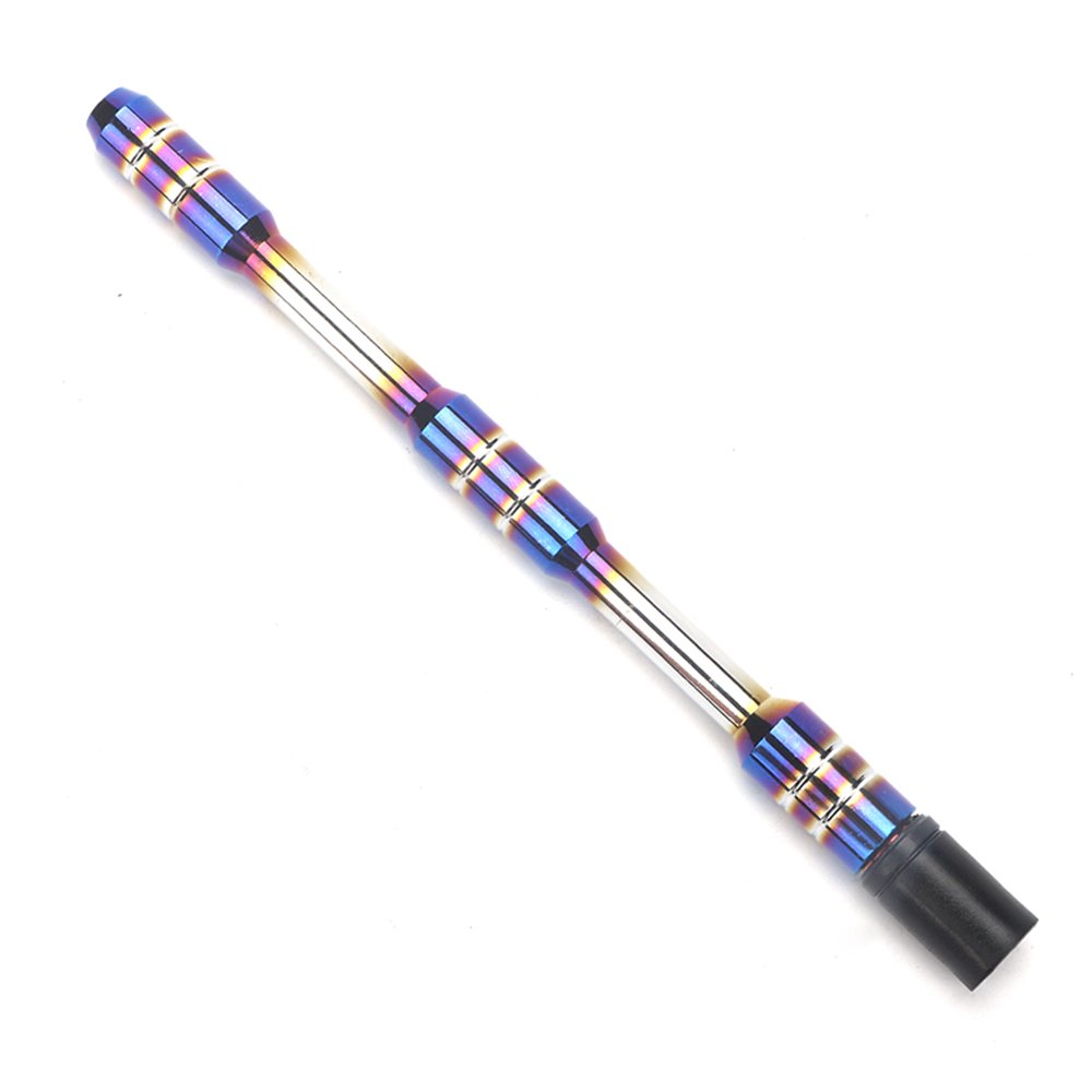 PUERXIN Universal Aluminum Auto Car Roof Antenna Decoration Auto Styling Accessories Truck Car Toasted Blue Antenna for Car