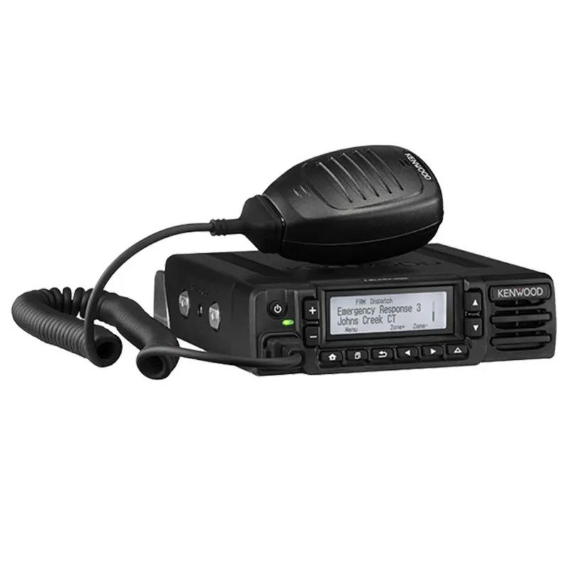 Kenwood NX3720 Monitoring Vox Two Way Radio Car Radio Digital Analog High Power Long Range Emergency Alarm Remote