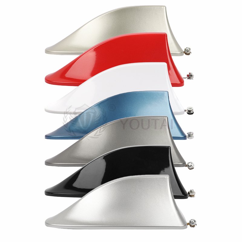 Shark Fin Auto Car Roof Antenna Sticker FM Radio Antena with signal Radio Universal Type Decoration