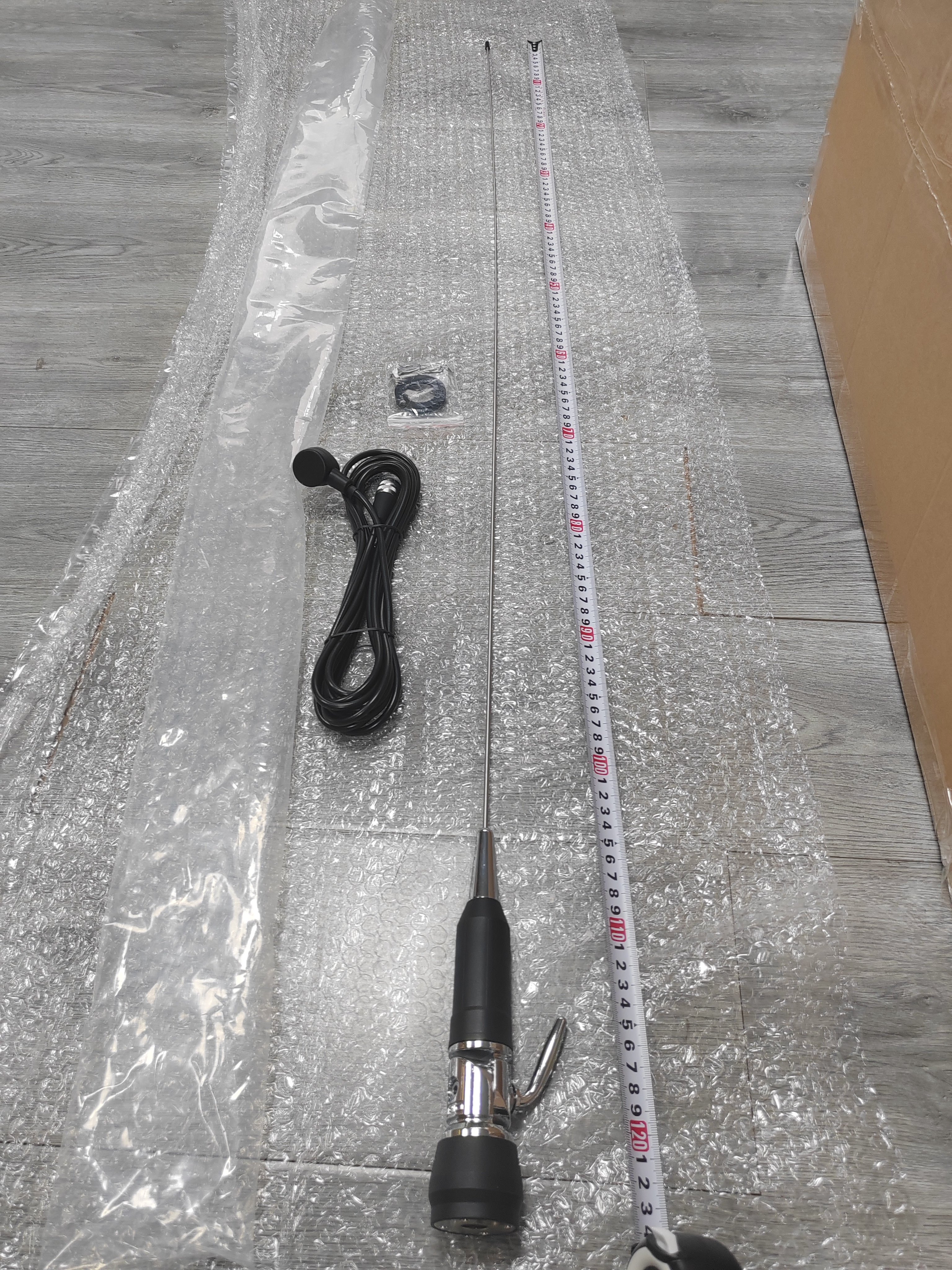 1.25m hot sale CB mobile antenna Outdoor 27mhz with 4m rg58 cable or 0mhz for decoration truck antenna with RB400 bracket