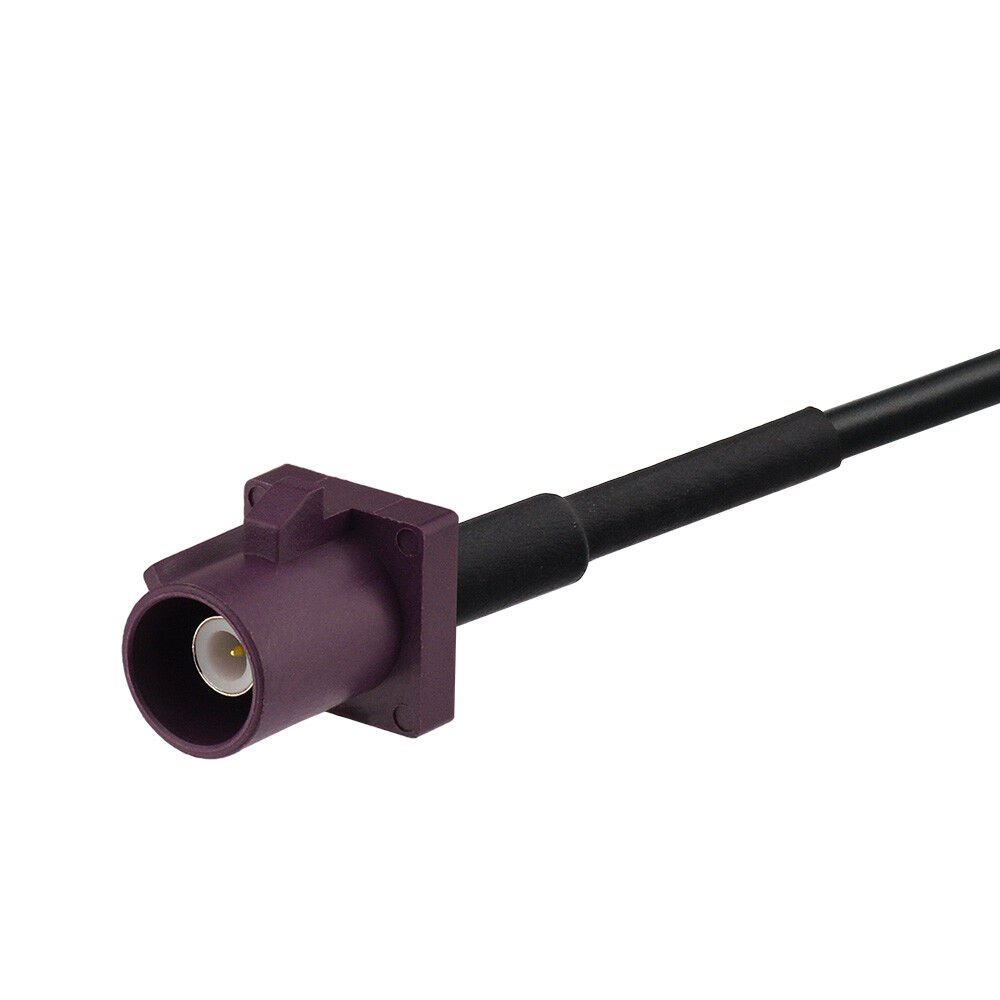 AIO Kingsun Fakra Connector Jack to Female Bordeaux D Type Antenna Plug Adapter RG174 Coaxial Cable for Car Radio GPS