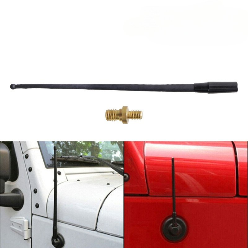 European and American Car Supplies 13-inch Car Antenna Radio Antenna to Enhance signal for Wrangler