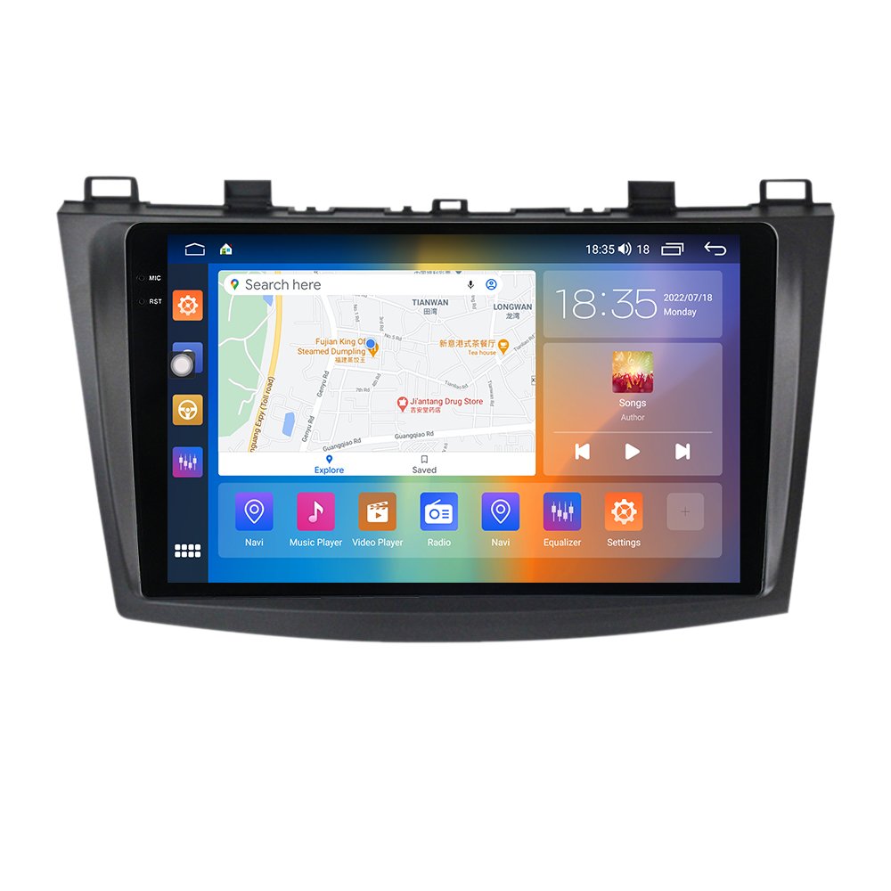 M6 PRO Android 12 2K QLED Car Radio Accessories for Mazda 3 2010-2012 Voice Control DSP GPS BT Car Electronics Radio