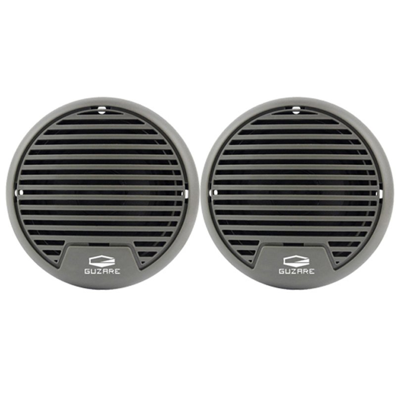 Guzare Marine Waterproof Marine Radio Speakers Audio Stereo Speakers for Boat Motorcycle Car MP3 Player Antenna