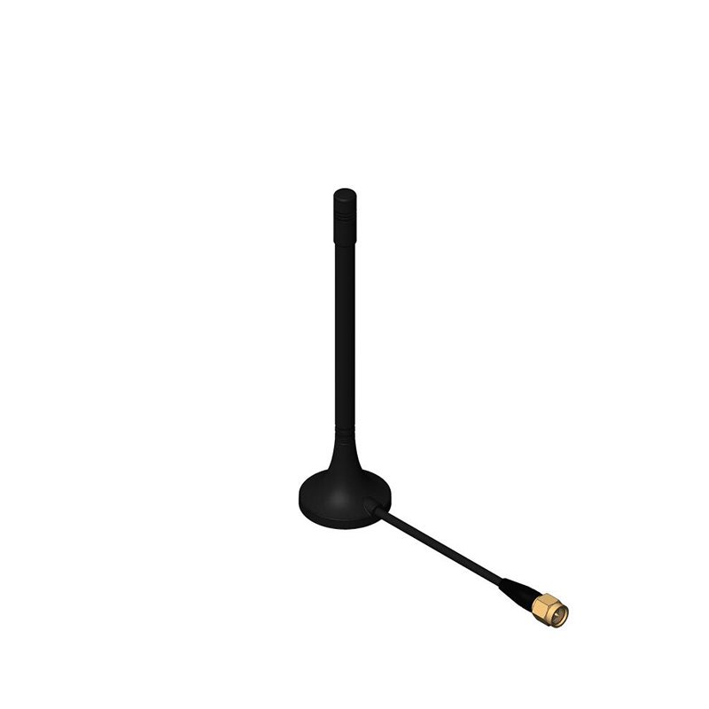 Outdoor Magnetic Antena,Rubber Wireless 433mhz Car Antenna With SMA Straight Male
