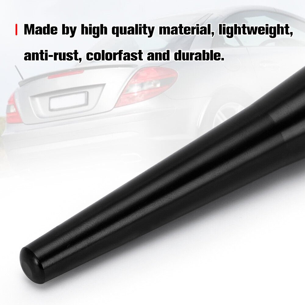 Car Decorative Short Mast Antenna for Mercedes R171 SLK SL 200 230 280 300 320 350 500 600 Black