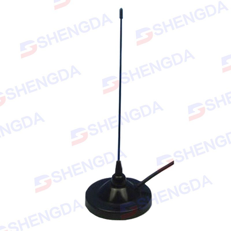 433/868MHz Mobile Antenna Car Magnet Communication Antenna with 3dbi Gain 50 Ohm Impedance Made of Steel and ABS