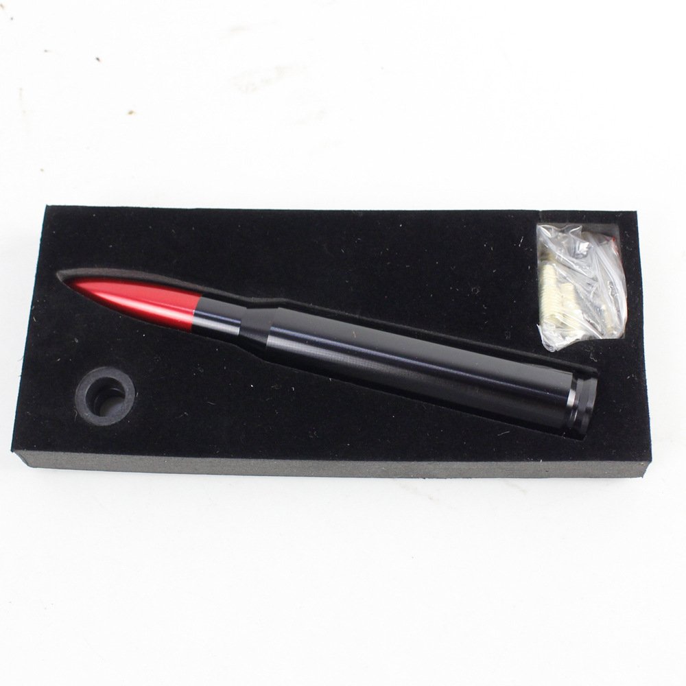 General Refit Automotive Antenna Personality Refitted Bullet Head Antenna with Add logo Black Silver Red Purple Gold