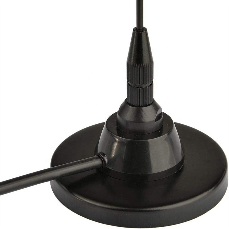 VHF UHF 136-174MHz 400-520MHz Magnetic Base Antenna Ham Radio Vehicle Car Mobile Radio Antenna Long Range Car Radio Antenna