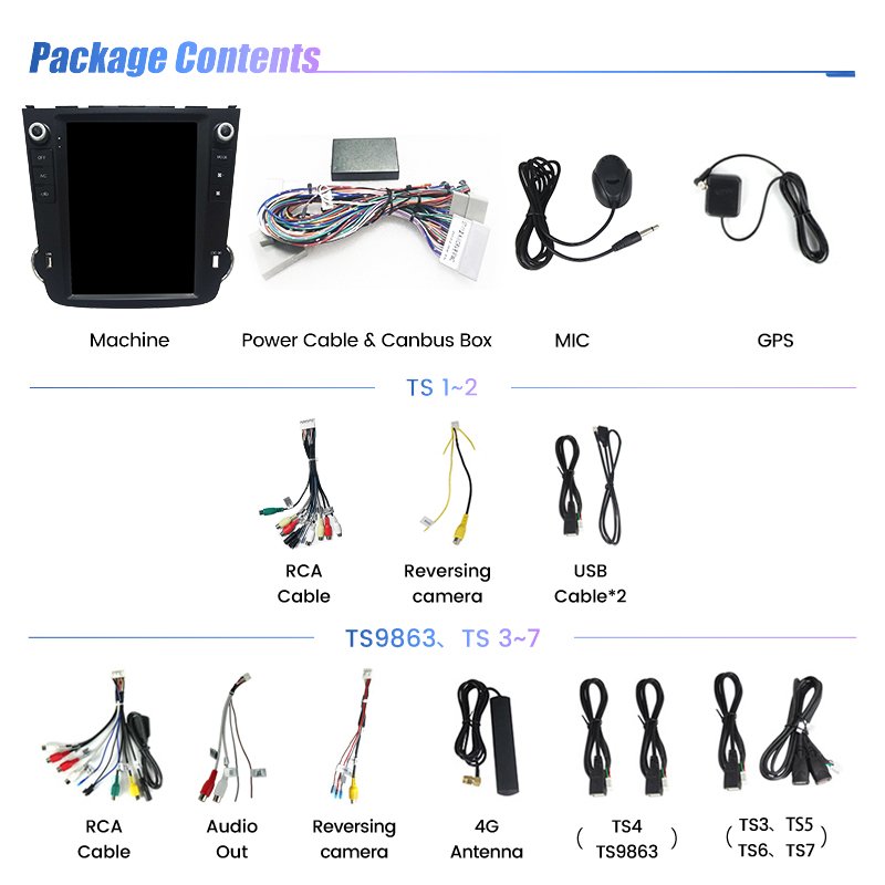 Mekede TS Series Double Din Car Radio System for Honda CRV 2006-2012 BT Car Audio Stereo Players