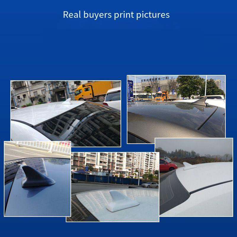 Car Antenna for Toyota Vios Corolla Car Modification Shark Fin Roof Decorative Tail Fin Enhanced Reception