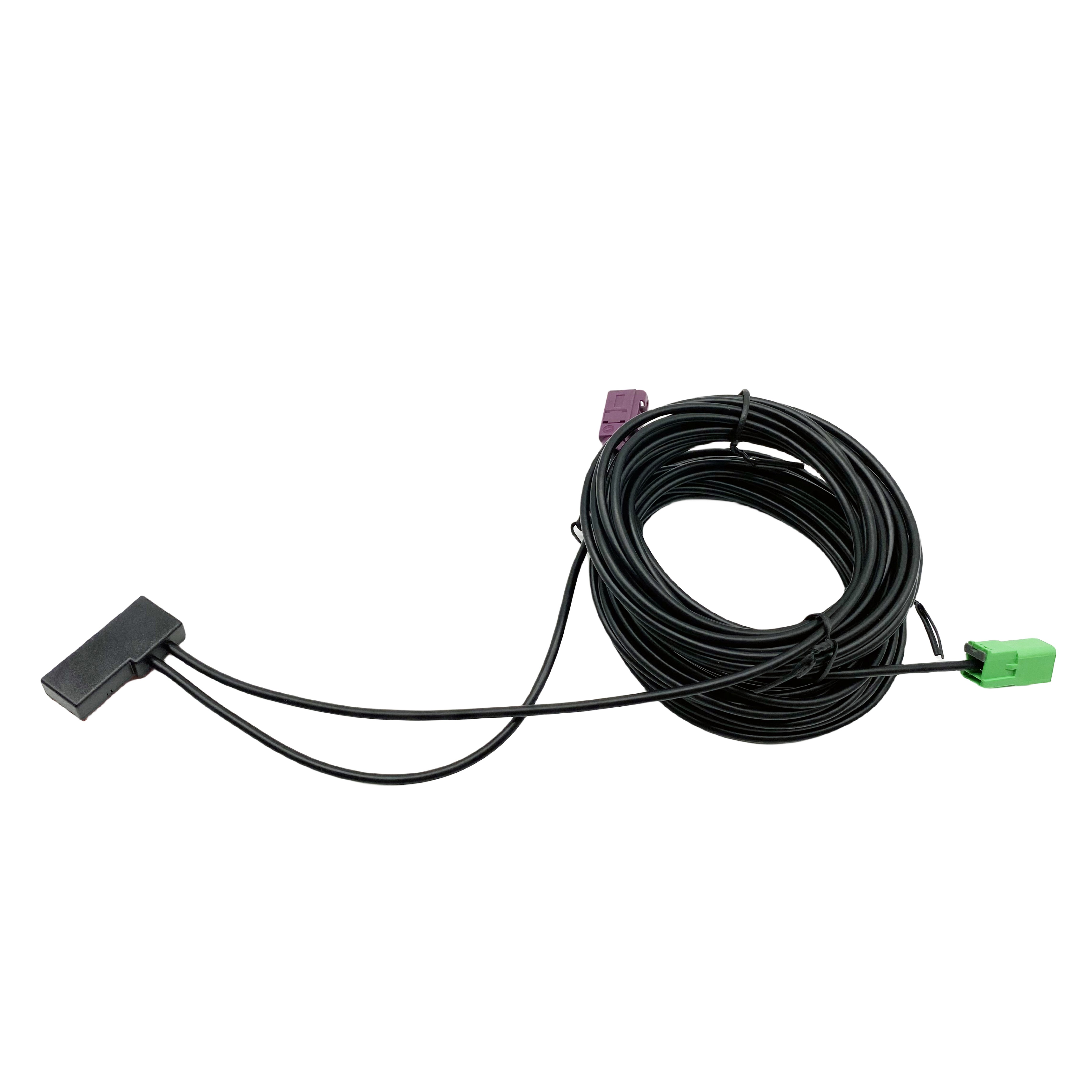 DAB ISDB-T DVB-T GPS 2in1 Film Combo Antenna Vhf/Uhf Digital Film Radio Car Antenna with HF201 Connector