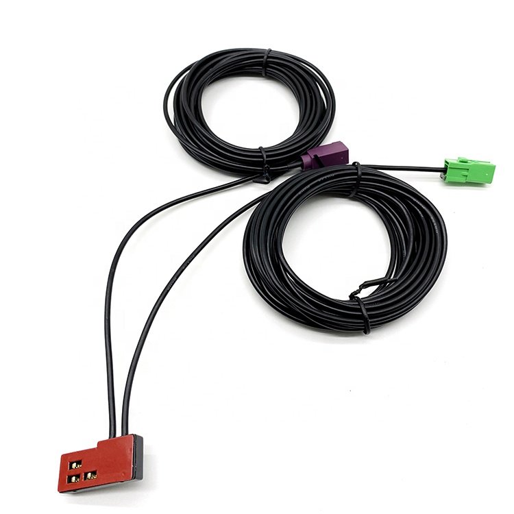 DAB ISDB-T DVB-T GPS 2in1 Film Combo Antenna Vhf/Uhf Digital Film Radio Car Antenna with HF201 Connector