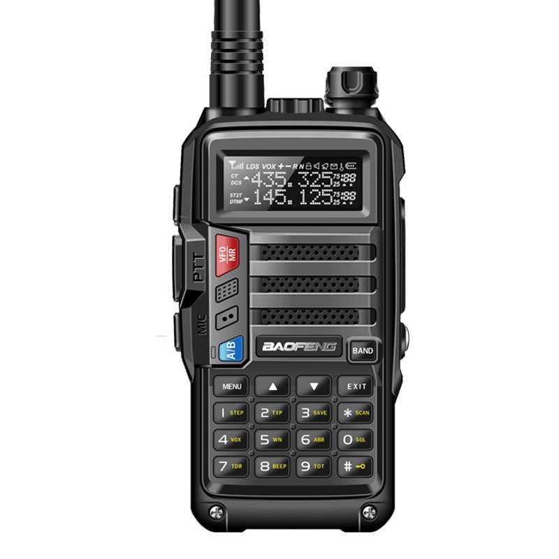 Baofeng UV-5R+plus 10W Powerful 30km Long Range Walkie Talkie Tri-power 10/5/1Watts CB Ham Portable Radio UV5R for Hunting UV-10