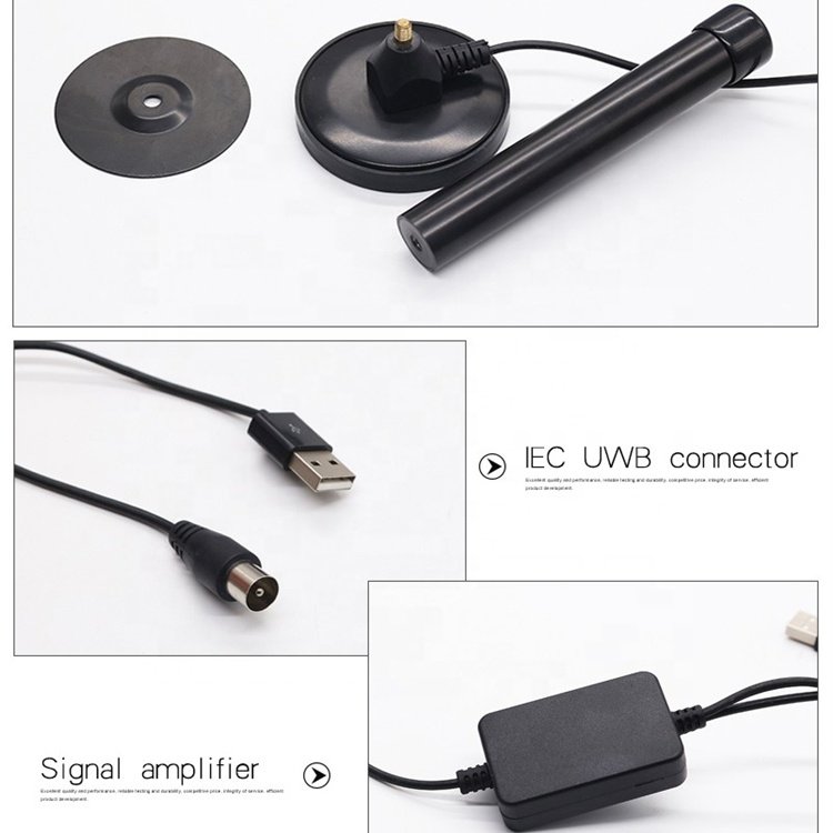 25dBi VHF UHF Antenna Digital HDTV Antenna Tv Uhf With Magnetic Base