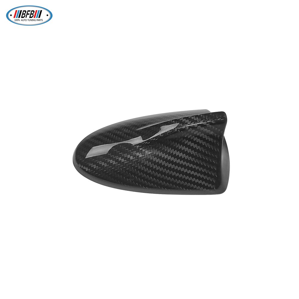 For Infiniti Q50 2014up Real Dry Carbon Shark Fin Roof Antenna Cover Car Exterior Accessories