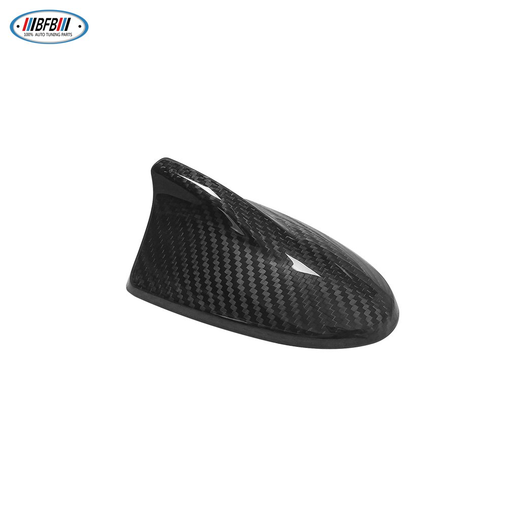 For Infiniti Q50 2014up Real Dry Carbon Shark Fin Roof Antenna Cover Car Exterior Accessories