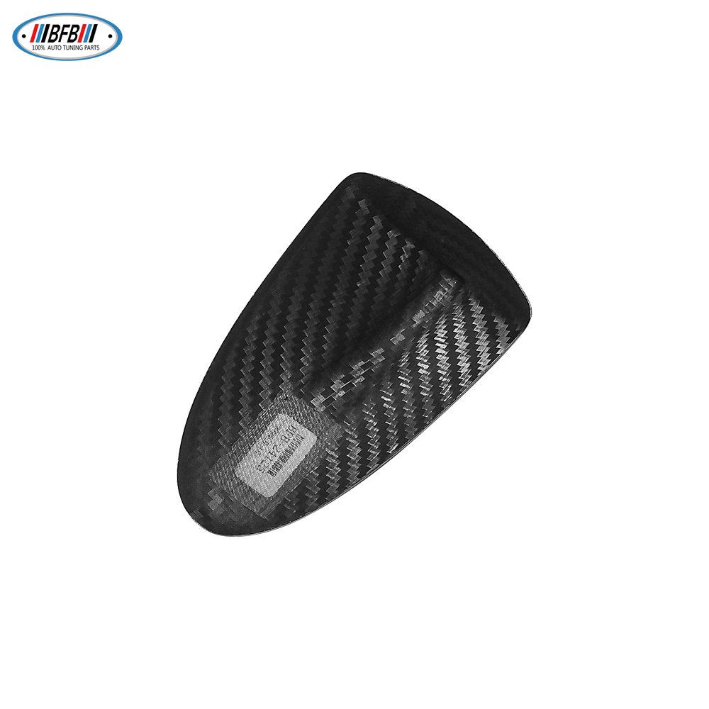 For Infiniti Q50 2014up Real Dry Carbon Shark Fin Roof Antenna Cover Car Exterior Accessories