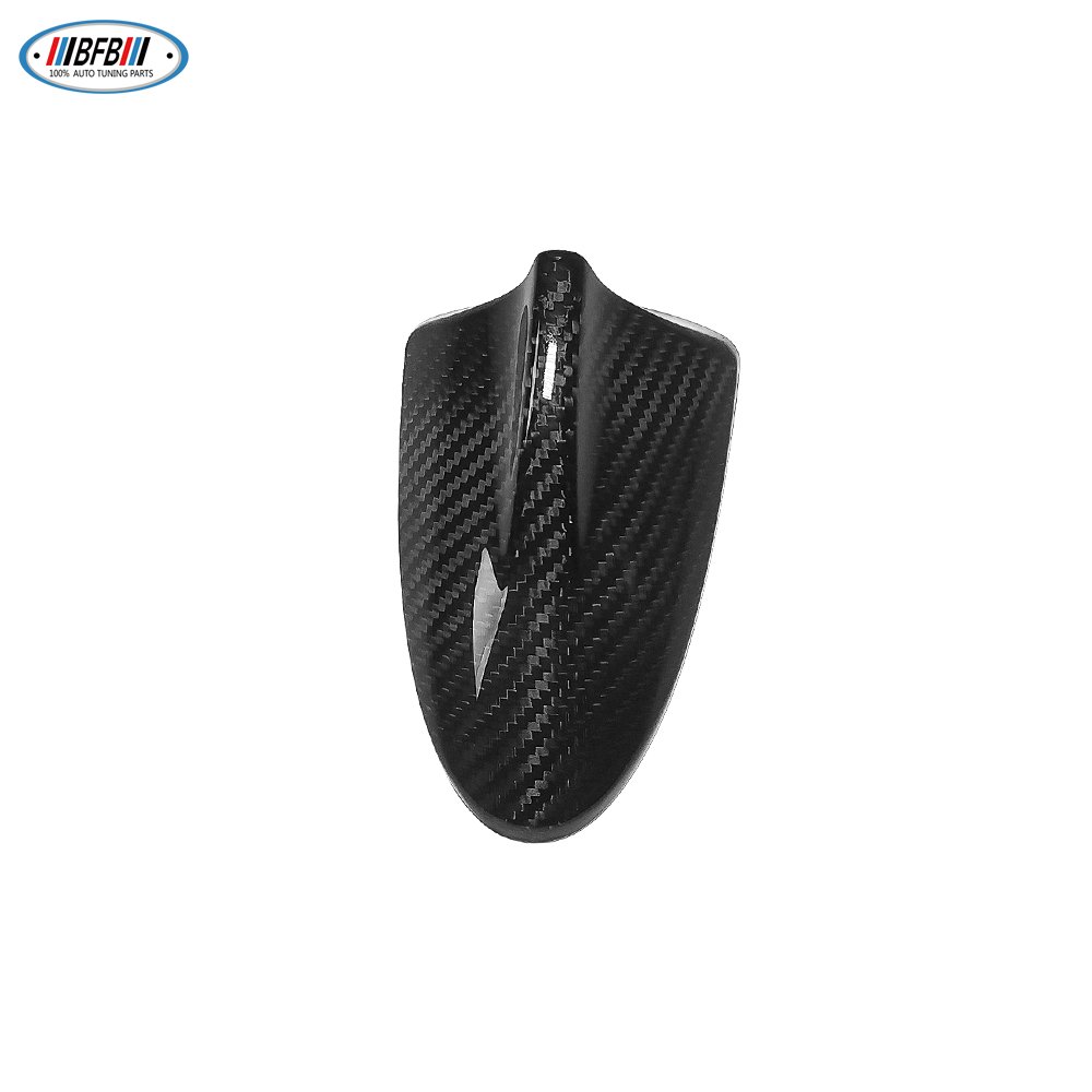 For Infiniti Q50 2014up Real Dry Carbon Shark Fin Roof Antenna Cover Car Exterior Accessories