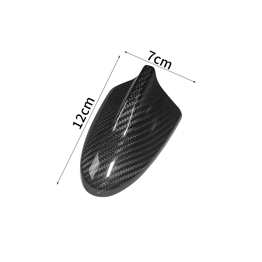 For Infiniti Q50 2014up Real Dry Carbon Shark Fin Roof Antenna Cover Car Exterior Accessories