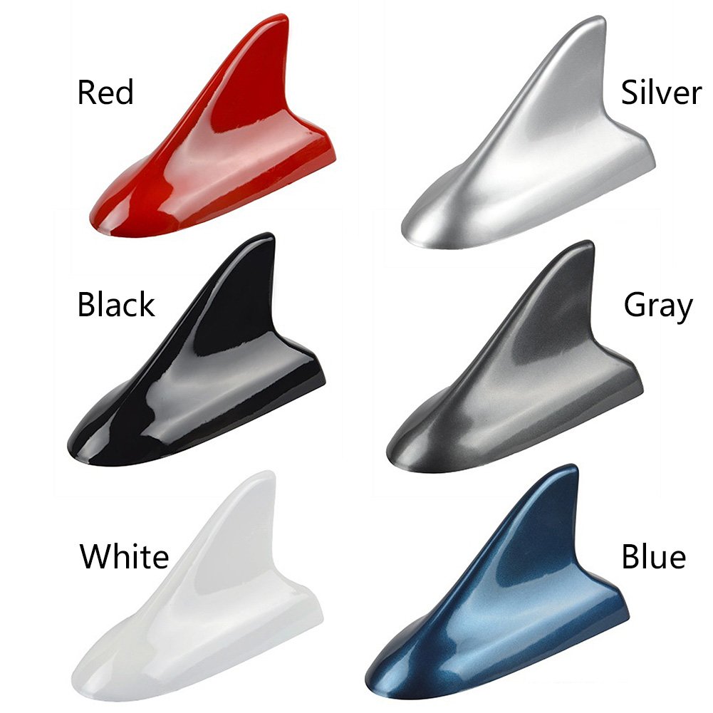 Most Cars Compatible Universal Shark Fin Car Antenna Stylish Auto Exterior FM Radio Signal Reception Replacement Parts