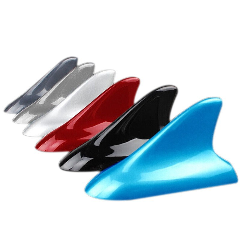 Most Cars Compatible Universal Shark Fin Car Antenna Stylish Auto Exterior FM Radio Signal Reception Replacement Parts