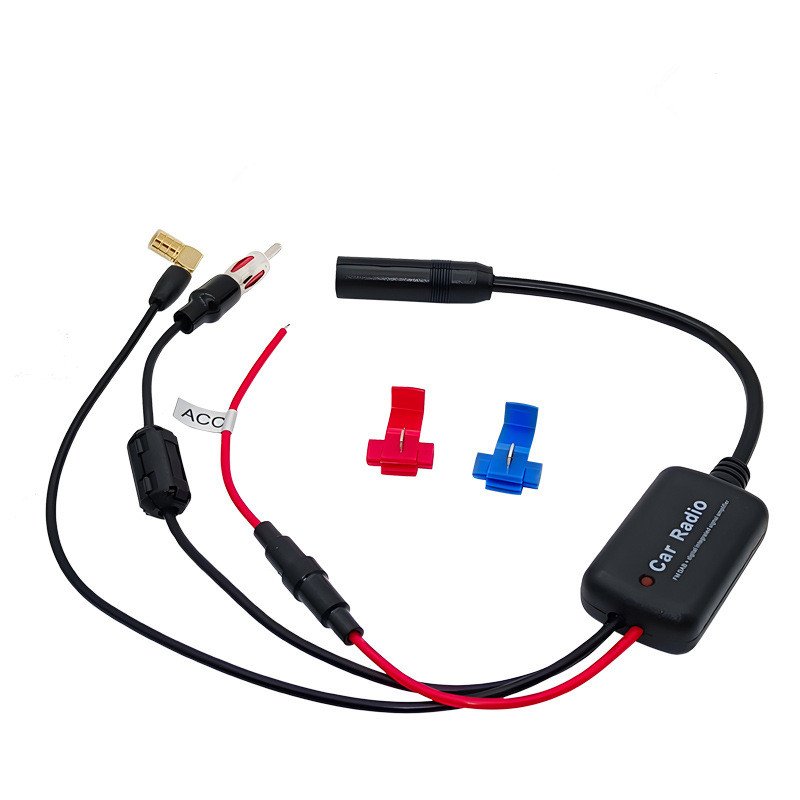 Digital Radio Signal Radio Antenna Signal Booster + Car Radio FM Antenna Amplifier DAB