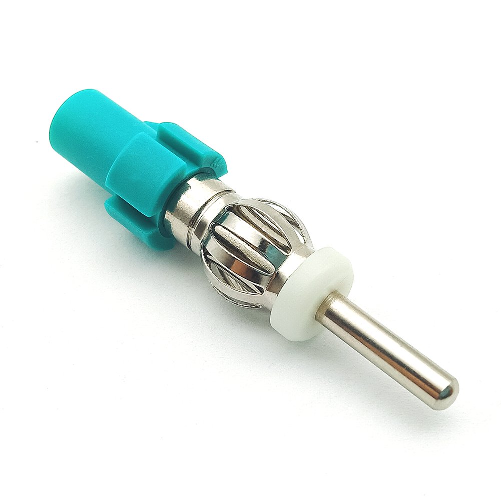 Car Stereo FM AM Radio Antenna Adapter Fakra to DIN Antenna Plug Converter for Car Receiver