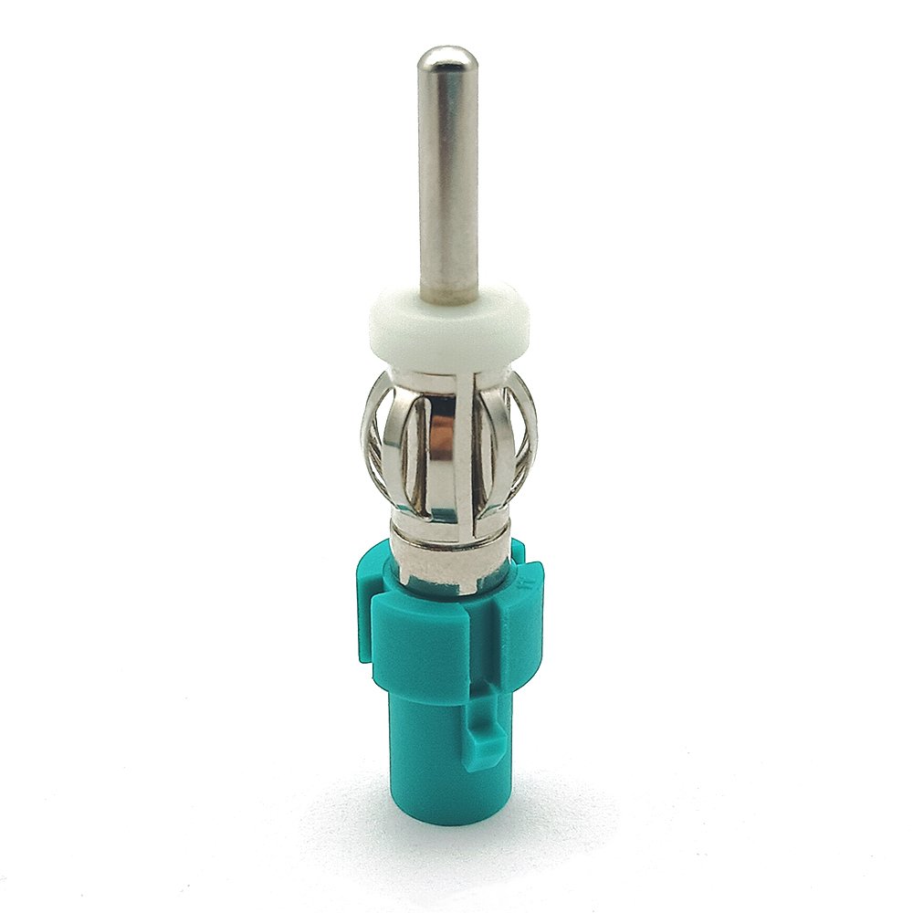 Car Stereo FM AM Radio Antenna Adapter Fakra to DIN Antenna Plug Converter for Car Receiver