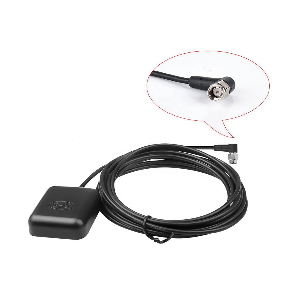 Podofo SMA Car GPS Antenna 1.8M/5.9FT GPS Receiver Adapter for Car Stereo Radio Wholesale Customization Factory
