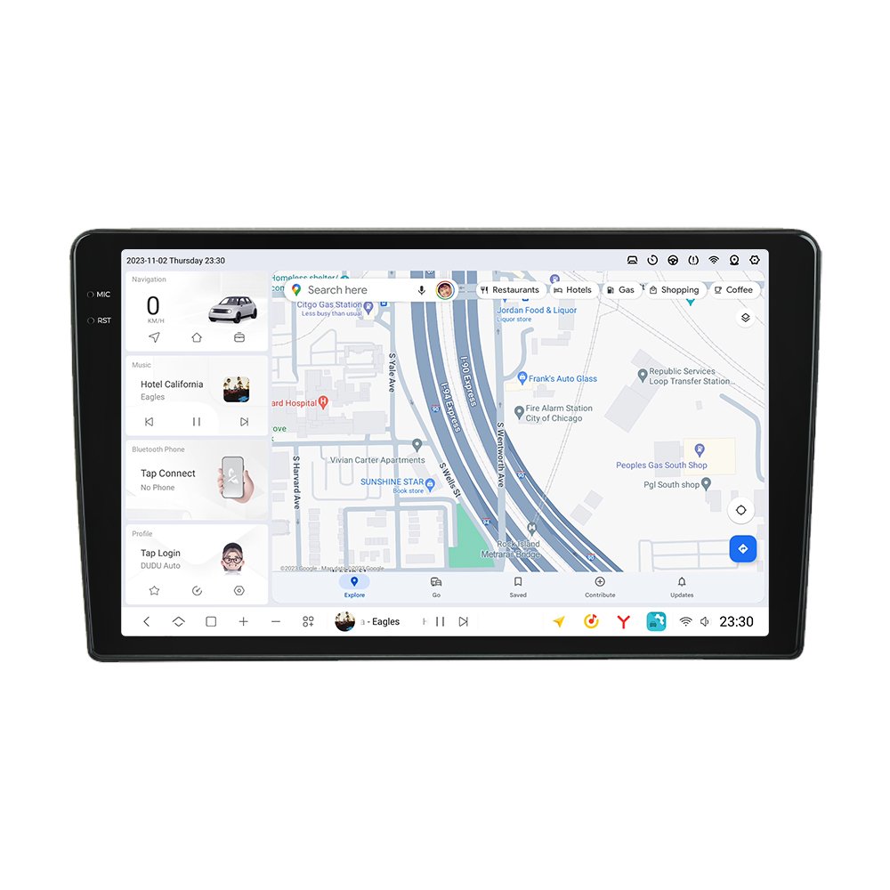 MEKEDE DUDUAUTO 12+512GB Car-play Auto Gps Navigation 360 Panoramic Camera 8core for Hyundai Azera 2006-2010