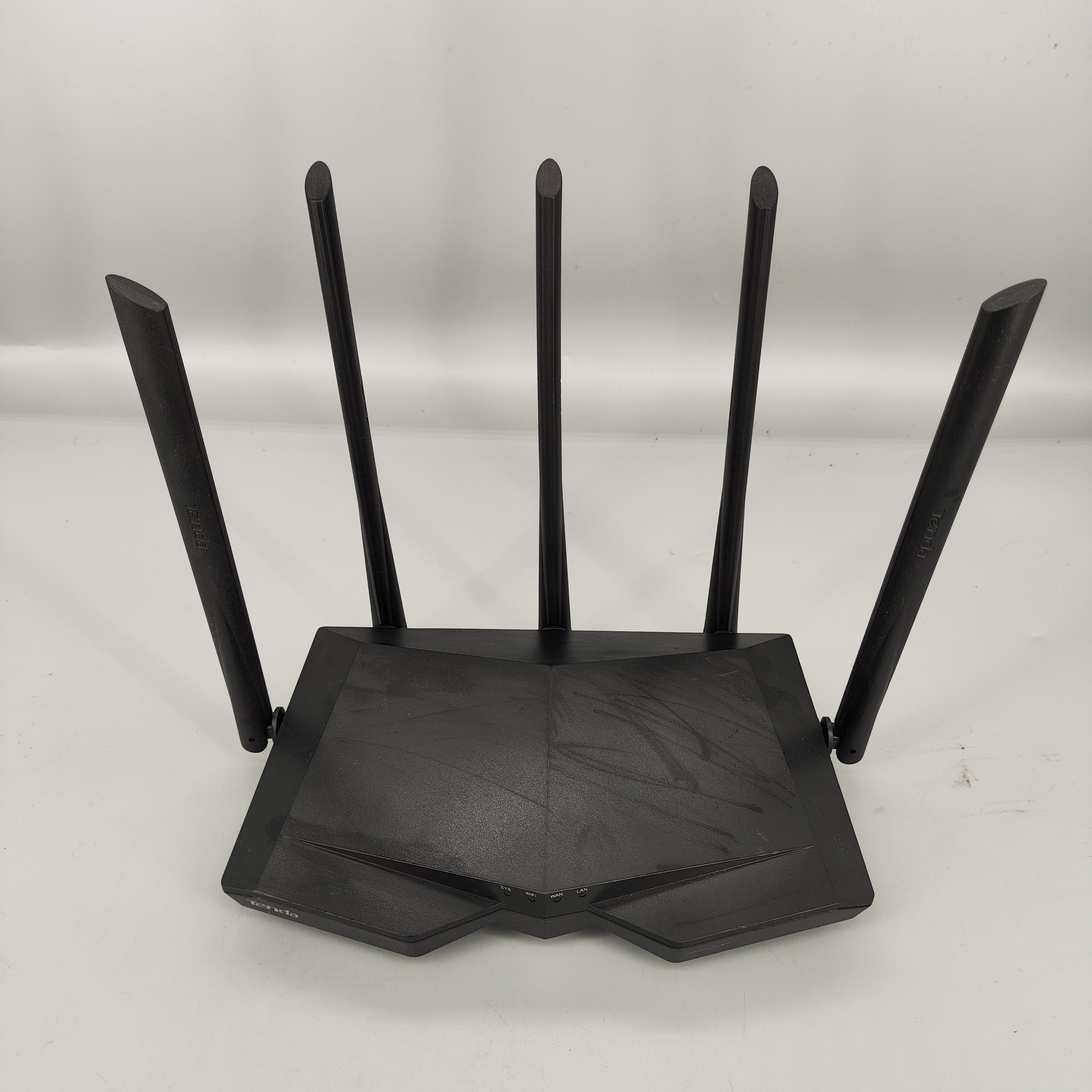 Used Tenda Ac7 Ac1200 Router Dual-band Wireless Network Extender Wifi Router With High Gain 5 Antennas
