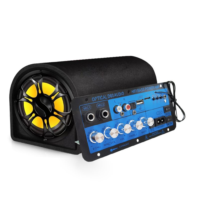 SUB-D60 50W Bluetooth Audio Amplifier Board 12V/24V/220V Optical Power Home Use with Antenna Included