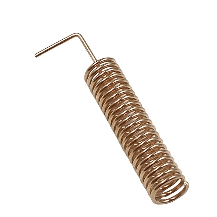 High Precision Phosphor Bronze Spiral PCB Antenna Spring Coil Spring Antenna Terminal for OEM Wireless Communication Equipment